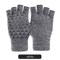 FlexGrip Knit Fingerless Winter Gloves Soft AntiSlip Typing Everyday Gloves 4