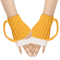 BrewWarm Novelty Beer Mug Fingerless Gloves Fun Knitted Winter Party Gloves 4