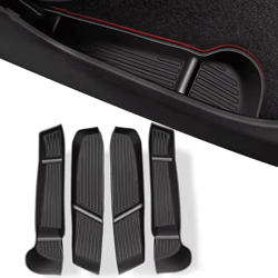 tesla model y door handle storage organizer box – hidden door pocket for 2025–2026 juniper