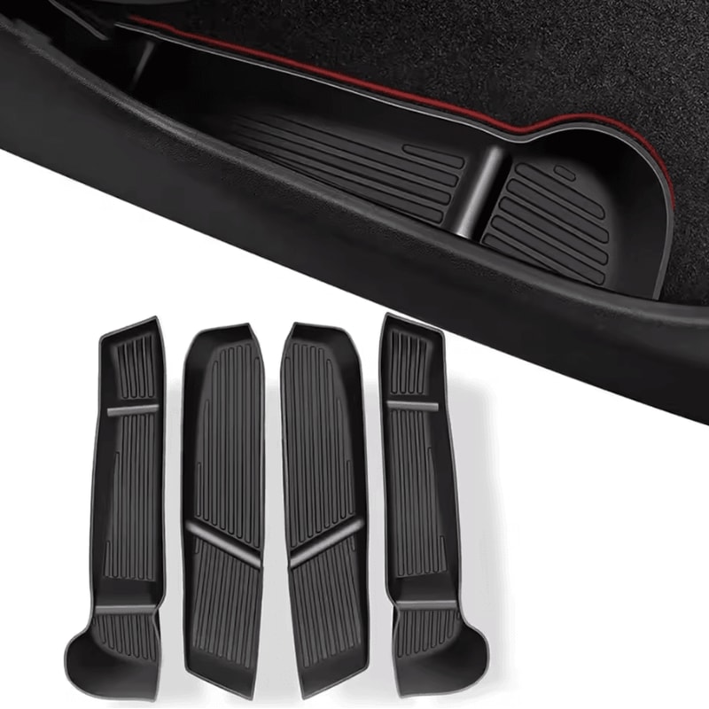 Tesla Model Y Door Handle Storage Organizer Box Hidden Door Pocket For 20252026 Juniper 0