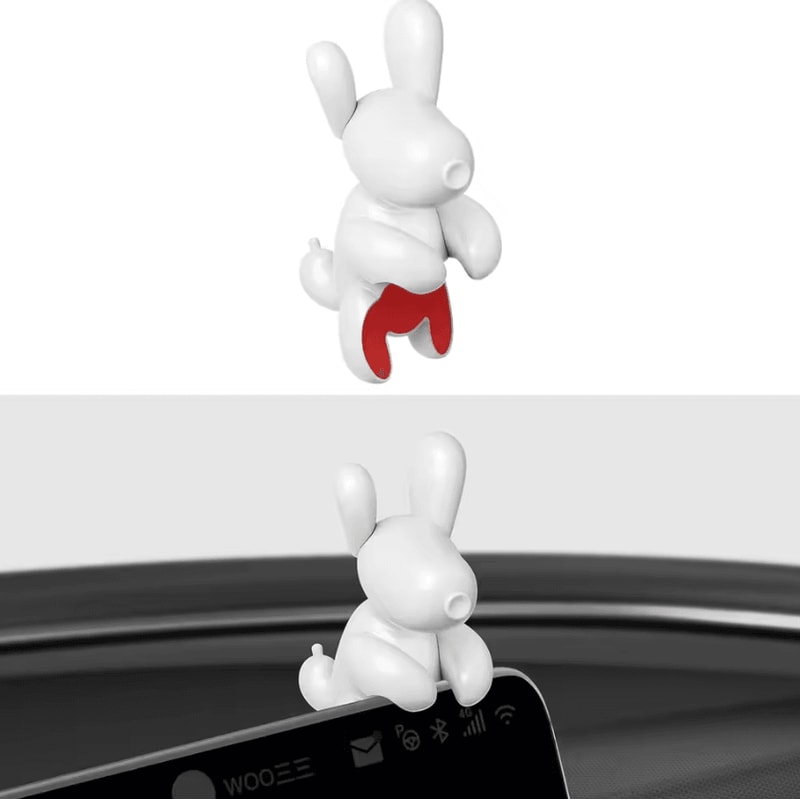Tesla Dog Mode Mini Screen Ornament Cute Dashboard Decoration For Model 3 Model Y 0