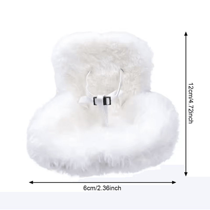 Kawaii Labubu Plush Doll Car Seat Mini Vent Clip Safety Chair For Cute Car Decor 5