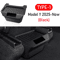 Tesla Model Y Rear Seat Storage Organizer Trash Bin Hidden Backseat Console Box For 20252026 Juni 4