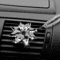 Crystal Snowflake Car Pendant Sun Catcher Elegant Hanging Ornament For Interior Sparkle 1