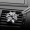 Crystal Snowflake Car Pendant Sun Catcher Elegant Hanging Ornament For Interior Sparkle 1