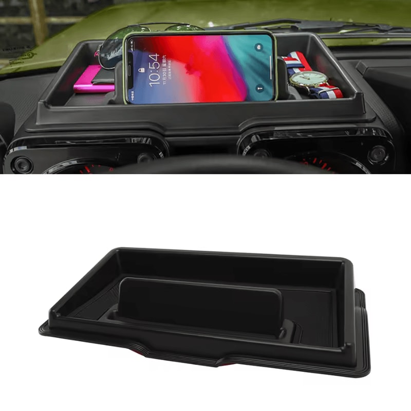 Suzuki Jimny JB64 JB74 CoPilot Handle Storage Organizer Tray Dashboard Console Box 3