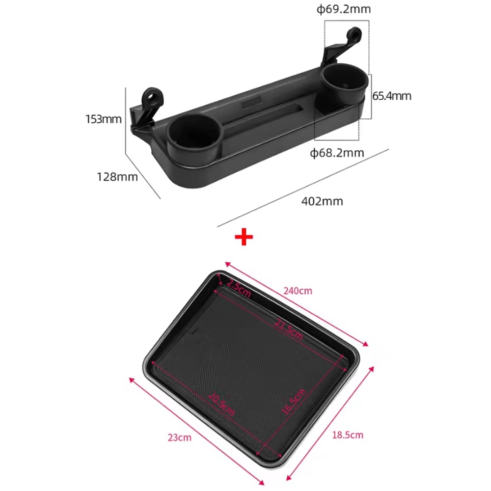 Suzuki Jimny JB64 JB74 CoPilot Handle Storage Organizer Tray Dashboard Console Box 5