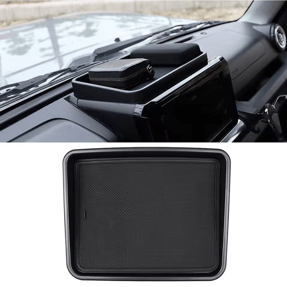 Suzuki Jimny JB64 JB74 Dashboard Organizer Tray With Phone Holder CoPilot Storage Box 5