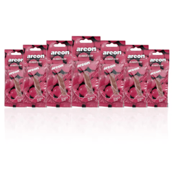 areon bubble gum hanging car air freshener pack natural paper scent interior decor