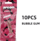 Areon Bubble Gum Hanging Car Air Freshener Pack Natural Paper Scent Interior Decor 4