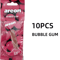 Areon Bubble Gum Hanging Car Air Freshener Pack Natural Paper Scent Interior Decor 4