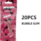 Areon Bubble Gum Hanging Car Air Freshener Pack Natural Paper Scent Interior Decor 5