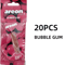 Areon Bubble Gum Hanging Car Air Freshener Pack Natural Paper Scent Interior Decor 5