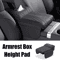 Universal Memory Foam Car Armrest Booster Cushion With Storage Pocket Interior Comfort Pad 1