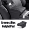 Universal Memory Foam Car Armrest Booster Cushion With Storage Pocket Interior Comfort Pad 1