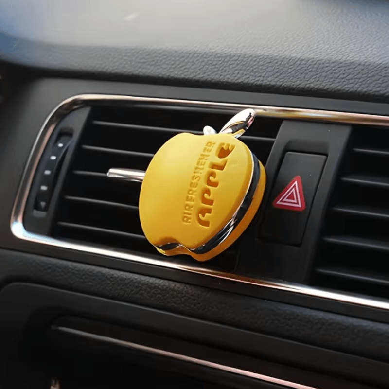 Apple Blossom Vent Clip Car Air Freshener Decorative Floral Scent Diffuser 0