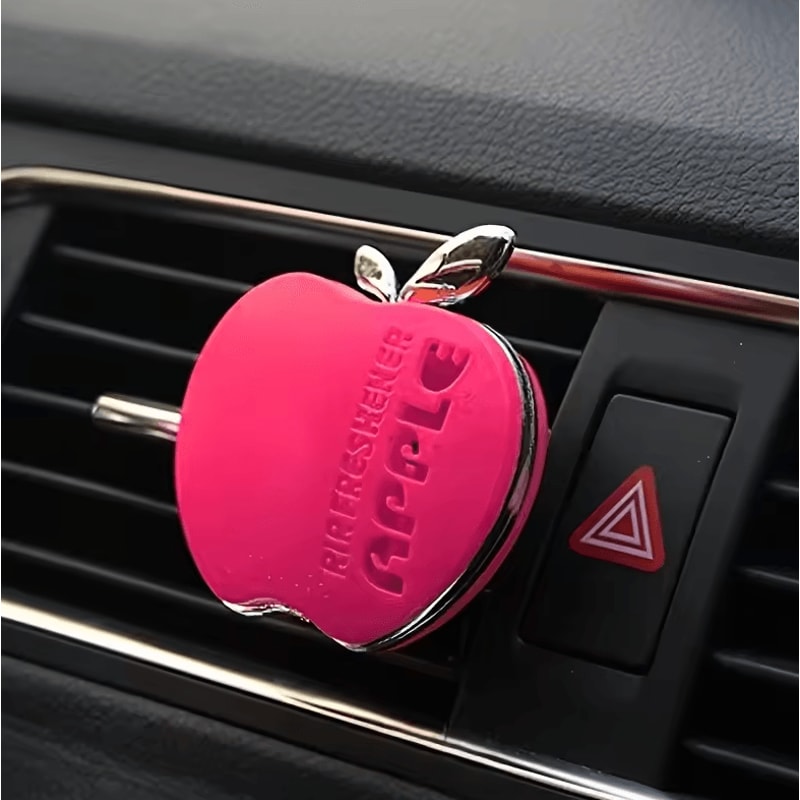 Apple Blossom Vent Clip Car Air Freshener Decorative Floral Scent Diffuser 1