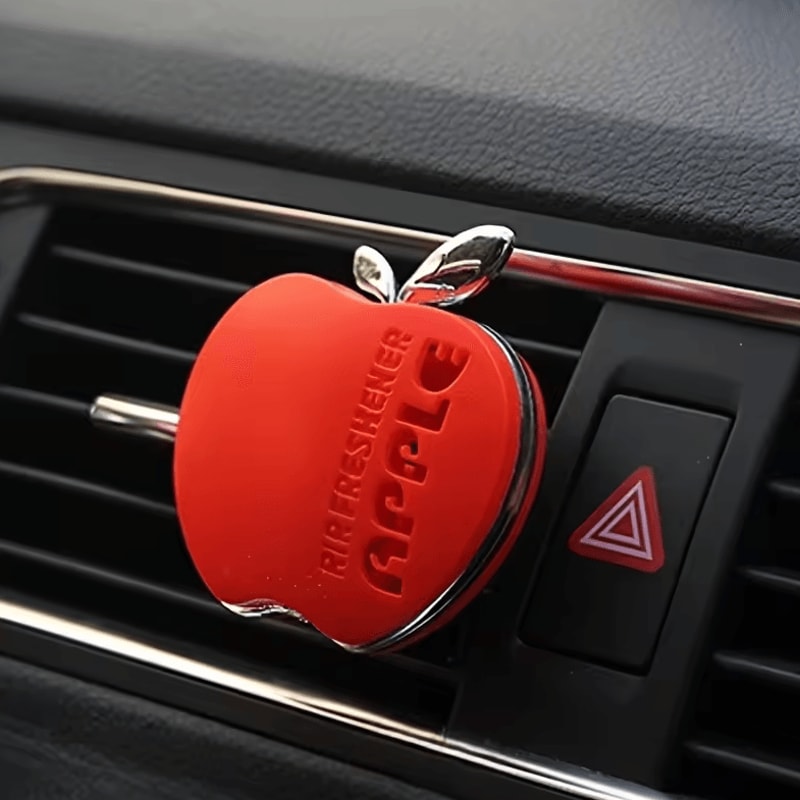 Apple Blossom Vent Clip Car Air Freshener Decorative Floral Scent Diffuser 2