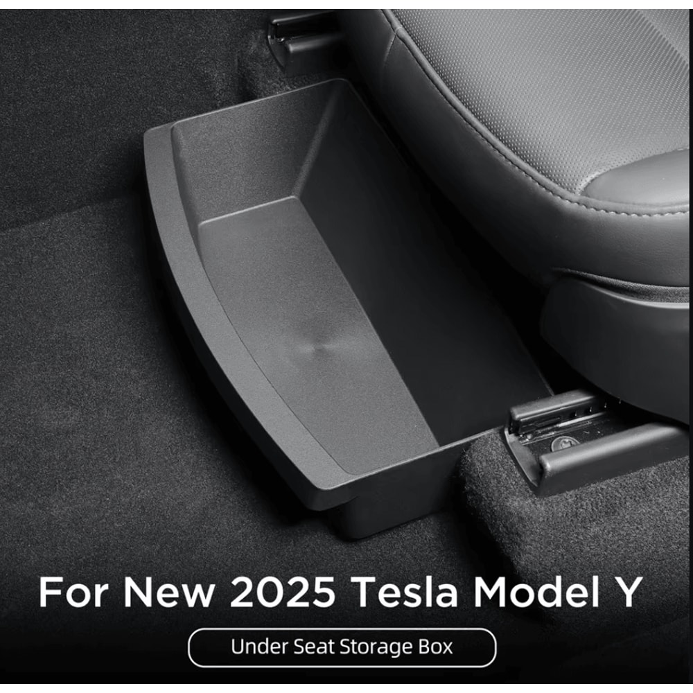 Tesla Model Y Juniper Under Seat Storage Drawer Organizer 1