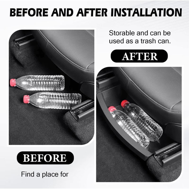 Tesla Model Y Juniper Under Seat Storage Drawer Organizer 2