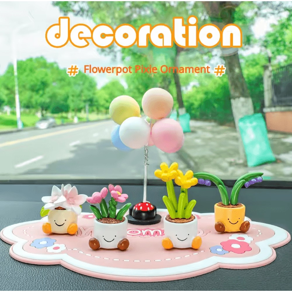 Bloom Elf Resin Car Dashboard Decoration Ornament 1