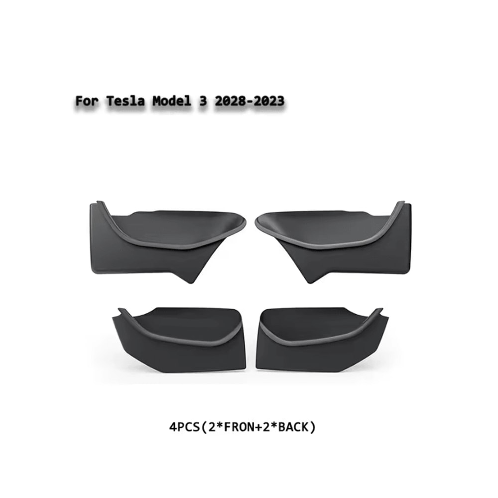 Tesla Model Y Juniper TPE Door Storage Organizer Set 9