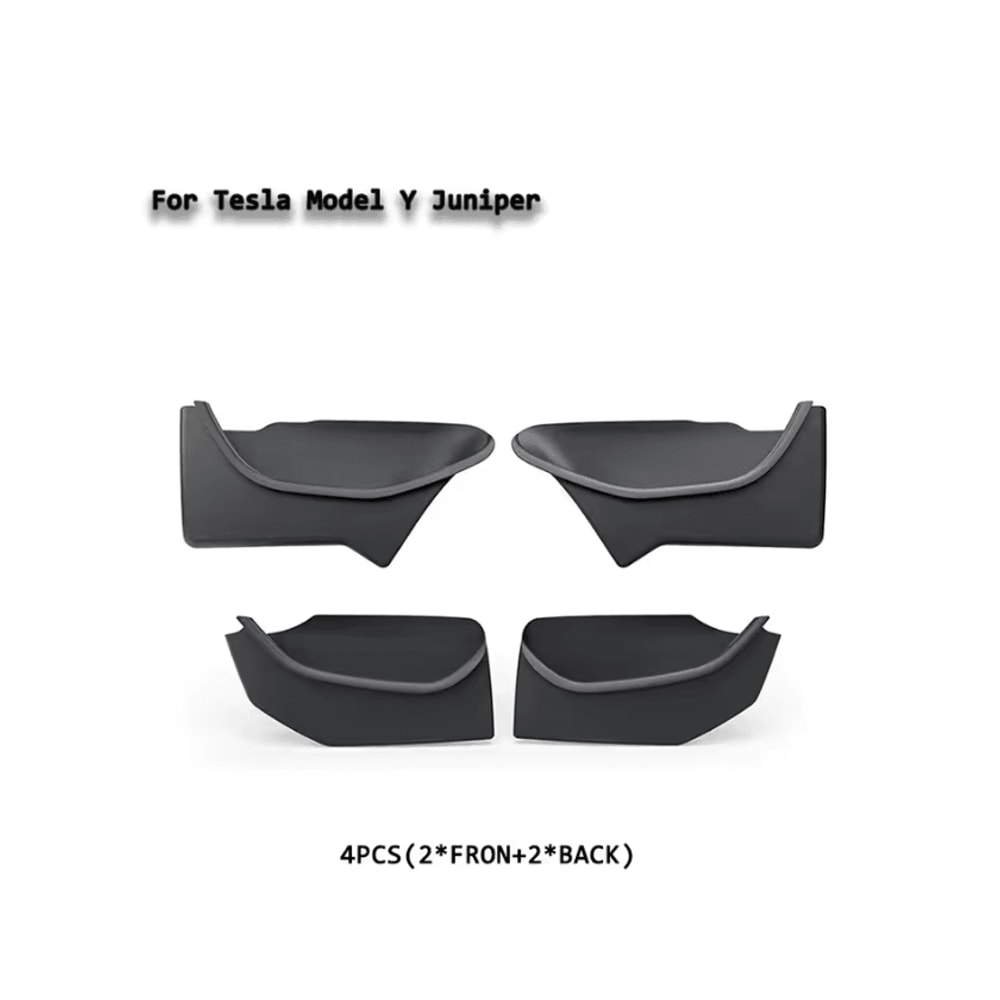 Tesla Model Y Juniper TPE Door Storage Organizer Set 3