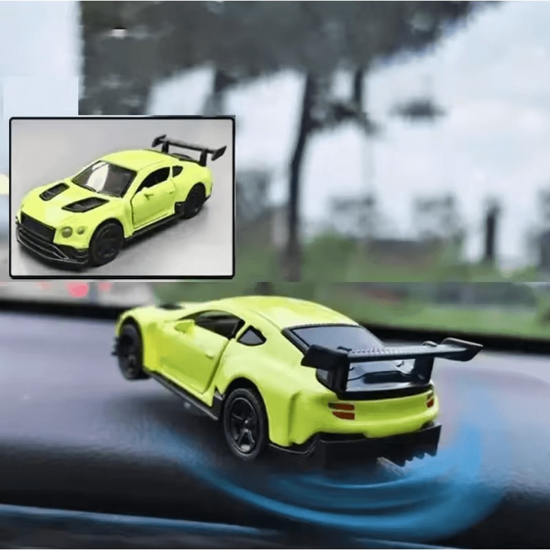 TurboDrift Rotating Sports Car Dashboard Ornament 4