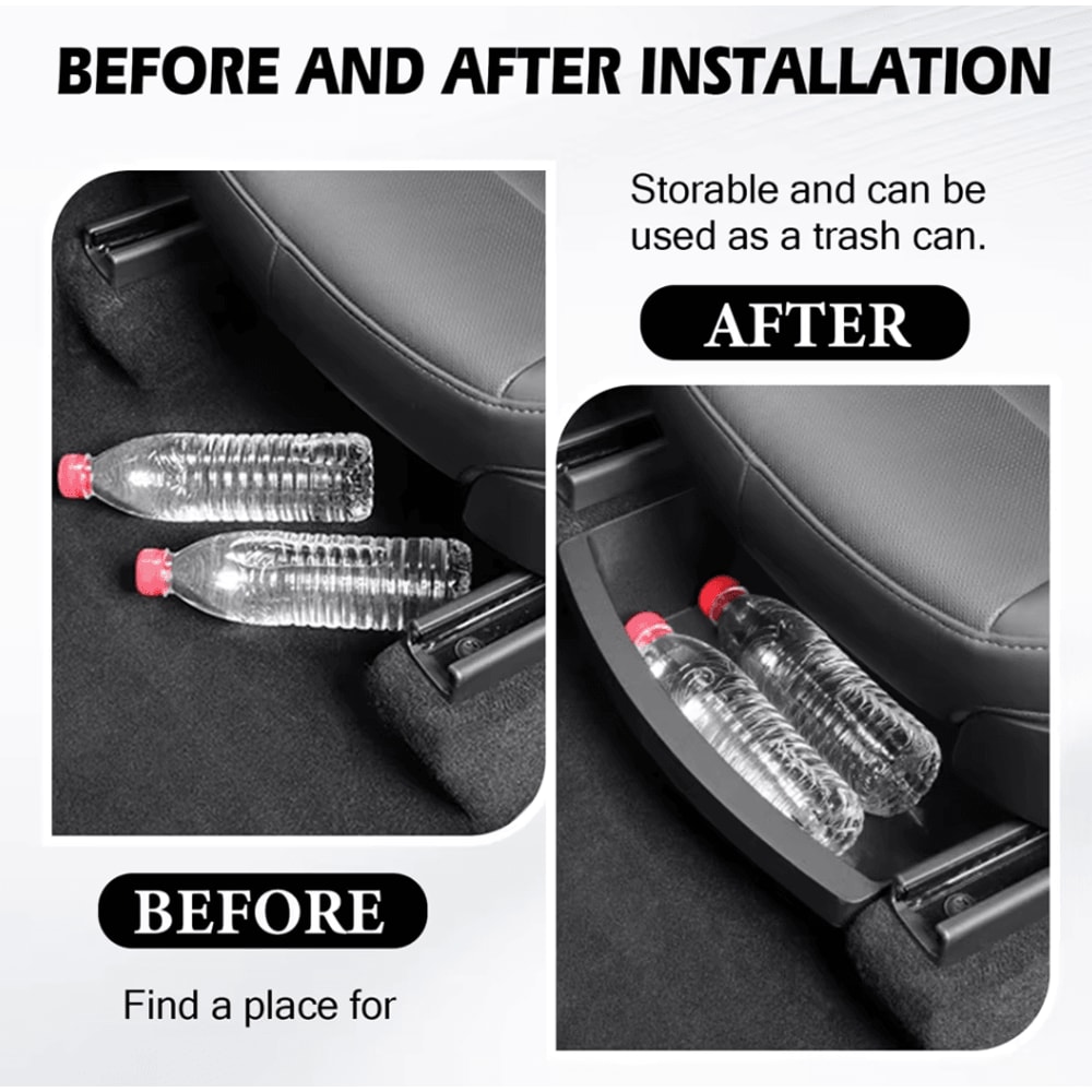 Tesla Model Y Juniper Hidden Under Seat Storage Organizer 2