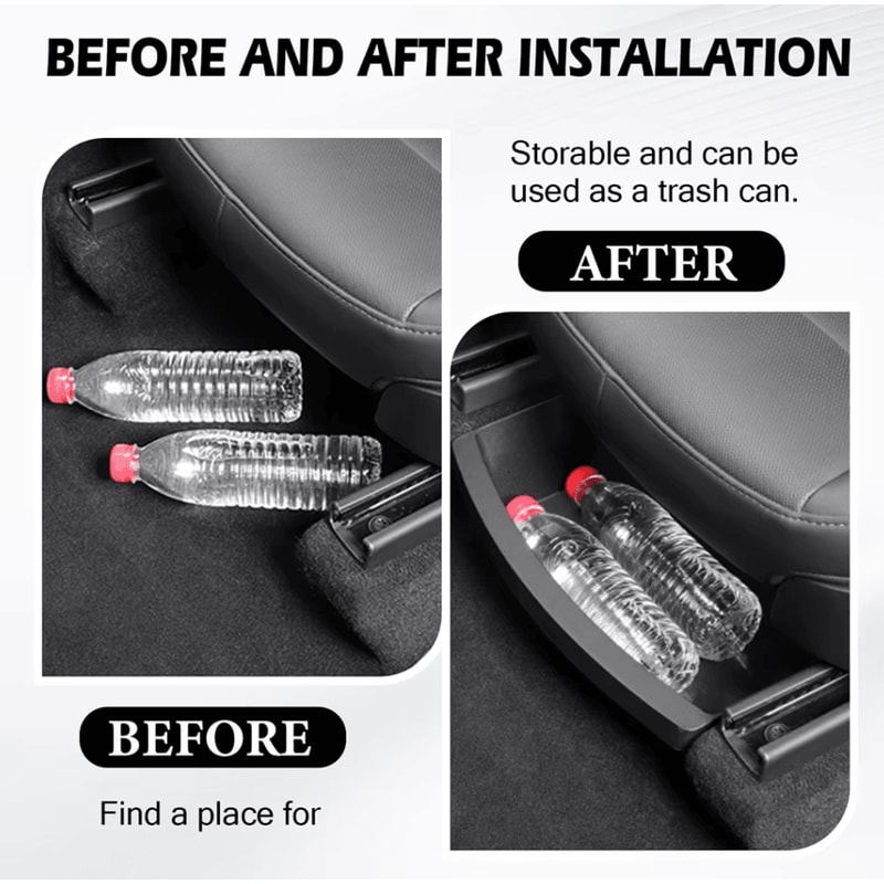 Tesla Model Y Juniper Hidden Under Seat Storage Organizer 2