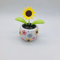SunnyBee Solar Swinging Flower Car Ornament 2