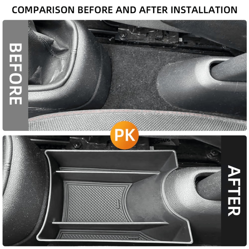 Volkswagen UP Center Console Armrest Storage Organizer Box 0