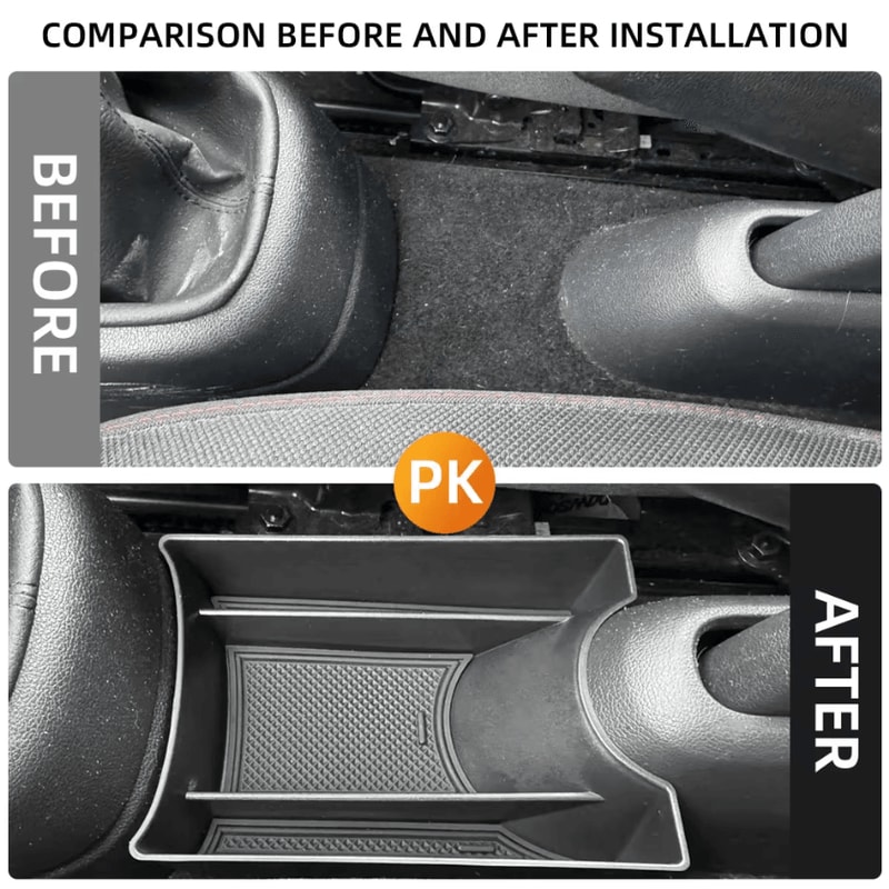 Volkswagen UP Center Console Armrest Storage Organizer Box 0