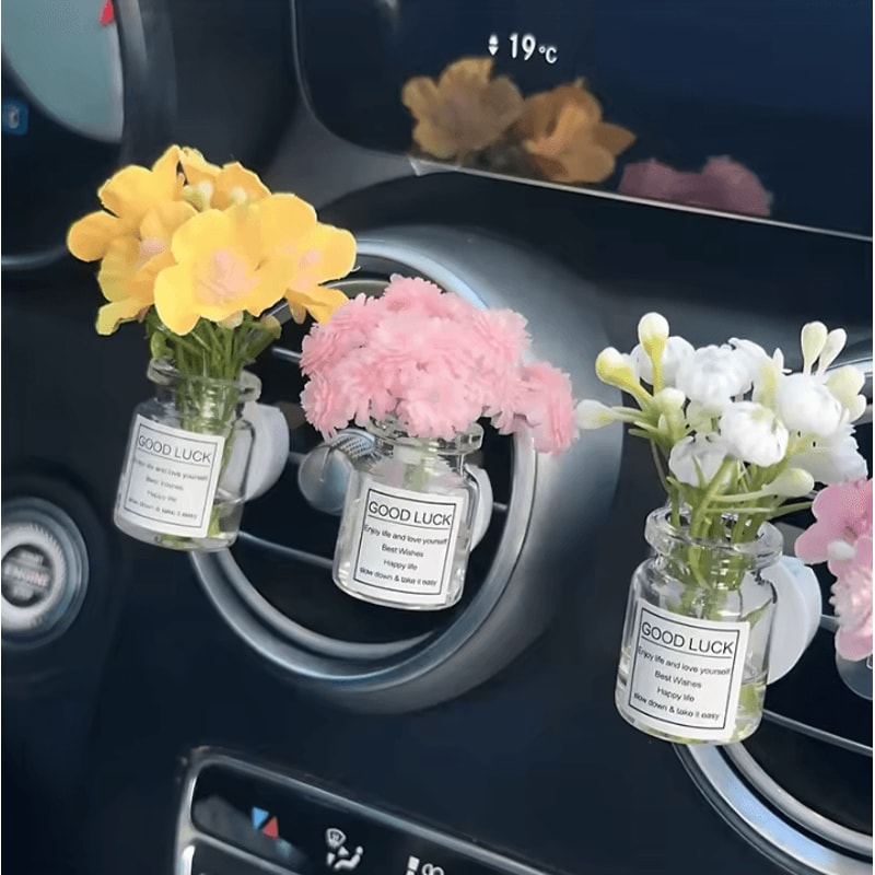 BloomScent Floral Air Vent Aromatherapy Clip 0