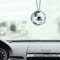 DiscoGlow Hanging Mirror Ball Car Ornament 0