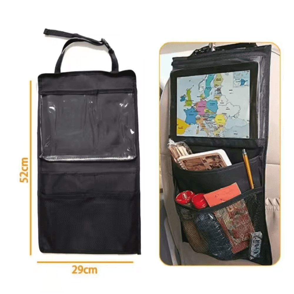 TravelMate Backseat Organizer With Touchscreen Tablet Holder 2