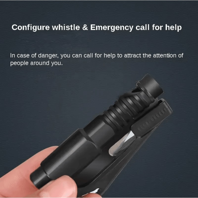 SafeEscape 3in1 Car Emergency Hammer Tool 1