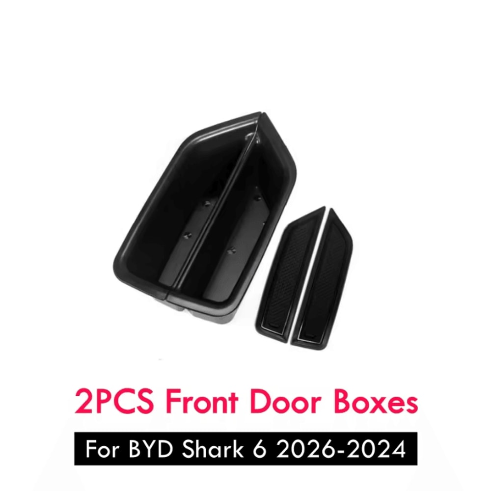 BYD Shark 6 Front Door Handle Storage Organizer Trays 4