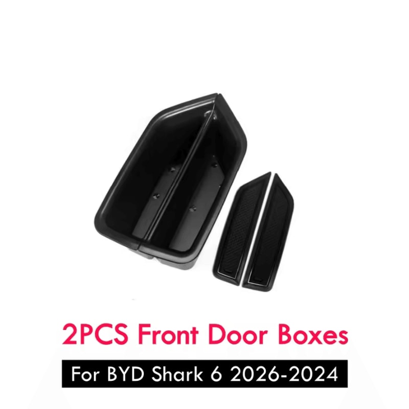 BYD Shark 6 Front Door Handle Storage Organizer Trays 4