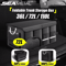 SEAMETAL Foldable Waterproof Trunk Storage Organizer 110L 0