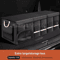 SEAMETAL Foldable Waterproof Trunk Storage Organizer 110L 4