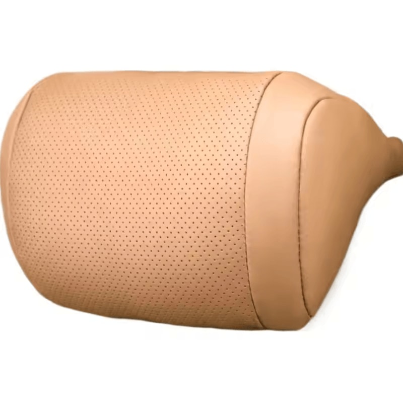 CloudLuxe Nappa Leather Car Neck Support Pillow 2
