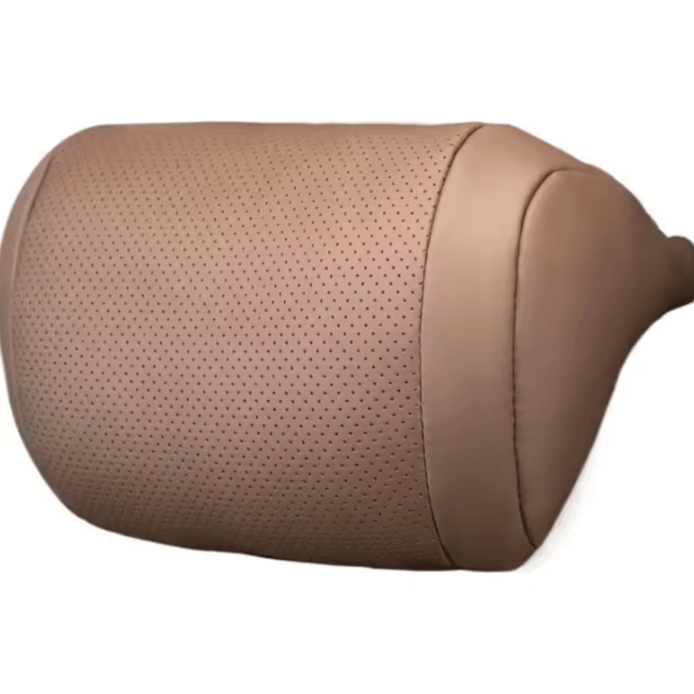 CloudLuxe Nappa Leather Car Neck Support Pillow 3