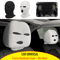 Funny Balaclava Car Headrest Cover Set For Auto Seat Protection 0