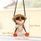 Cute Anime Swing Duck Rearview Mirror Car Pendant 1