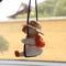Cute Anime Swing Duck Rearview Mirror Car Pendant 3