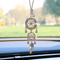 Crystal Flower Dreamcatcher Car Mirror Pendant 0