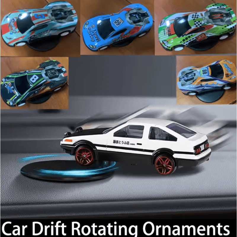 Drift Motion Racing Car Dashboard Ornament For Car Enthusiasts 0