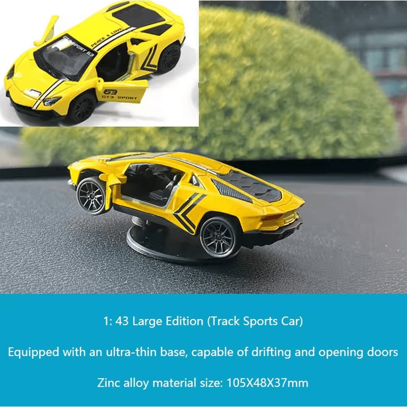 Drift Motion Racing Car Dashboard Ornament For Car Enthusiasts 4