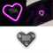 Solar Heart LED Ambient Car Window Light 1